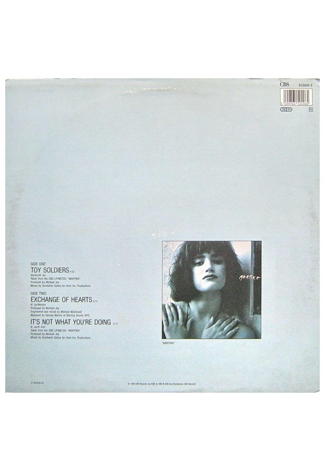MARTIKA  - TOY SOLDIERS | 12'' MAXI SINGLE USADO-1