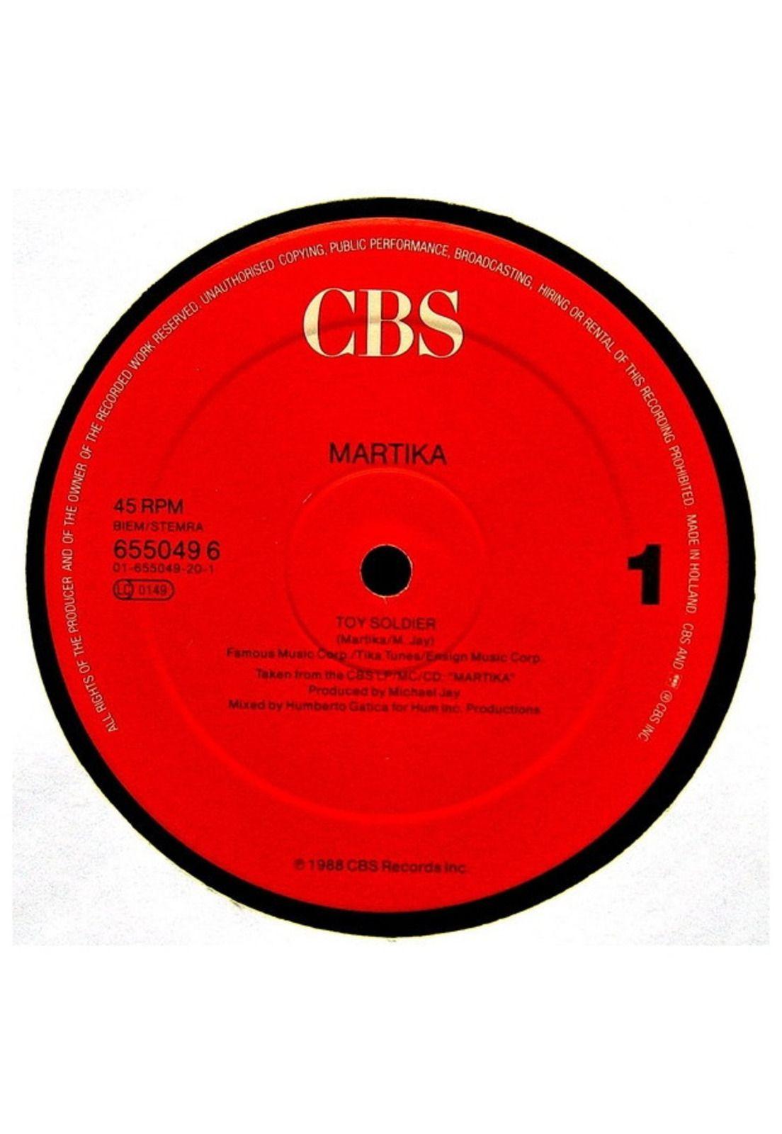 MARTIKA  - TOY SOLDIERS | 12'' MAXI SINGLE USADO-2