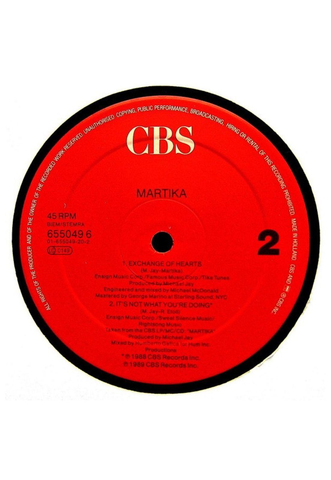MARTIKA  - TOY SOLDIERS | 12'' MAXI SINGLE USADO-3