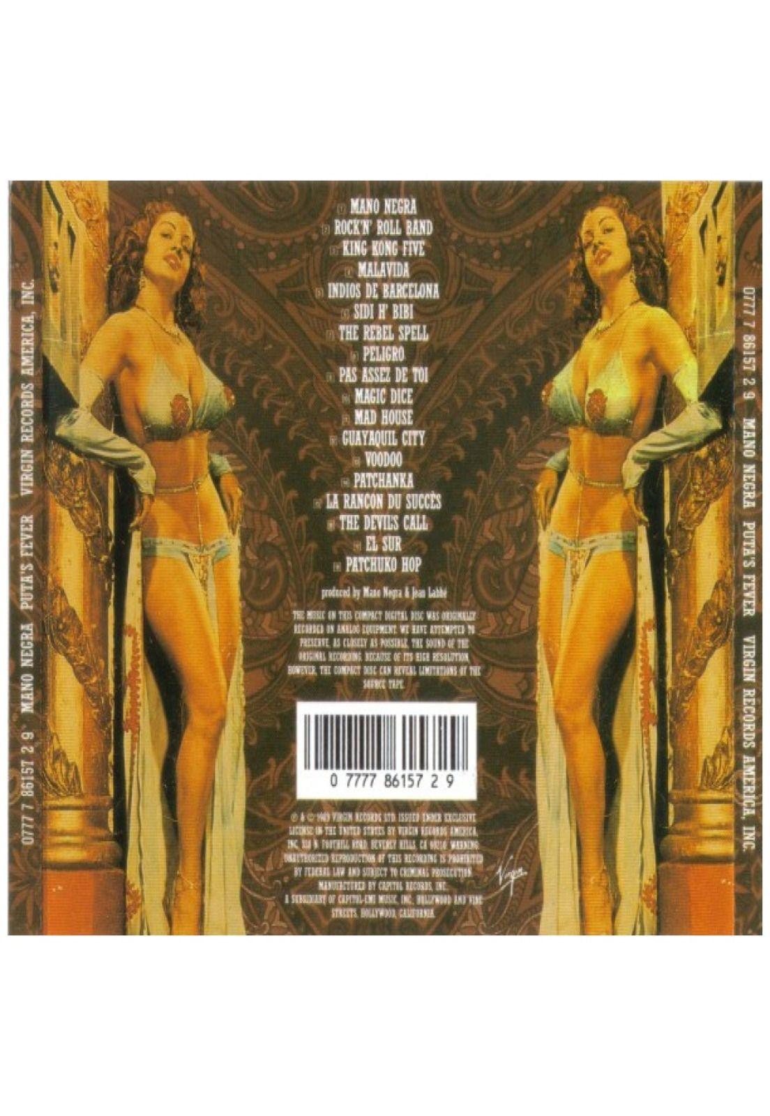 MANO NEGRA - PUTA'S FEVER | CD USADO-2