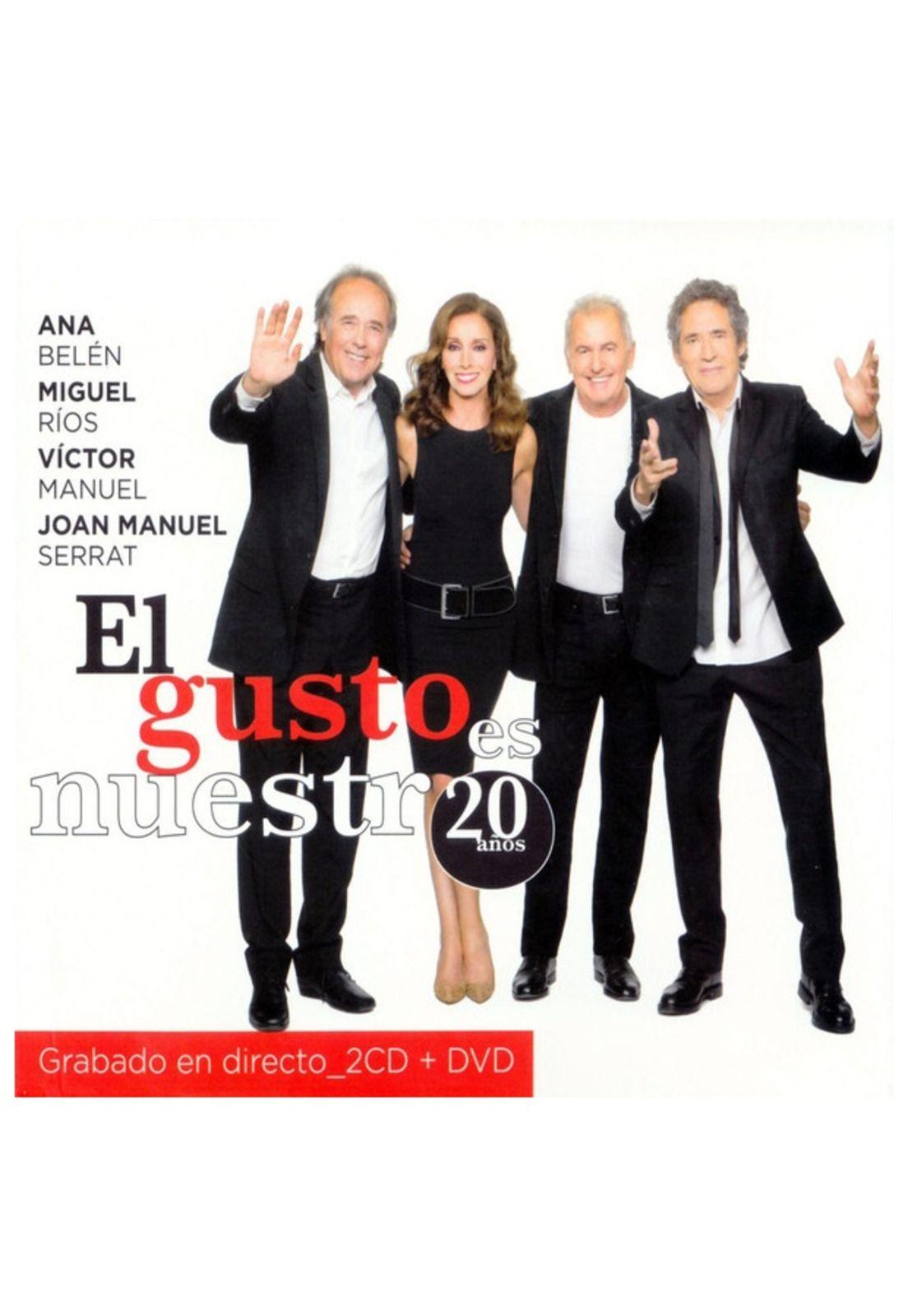 EL GUSTO ES NUESTRO - VARIOS (2CD+DVD) | CD-0