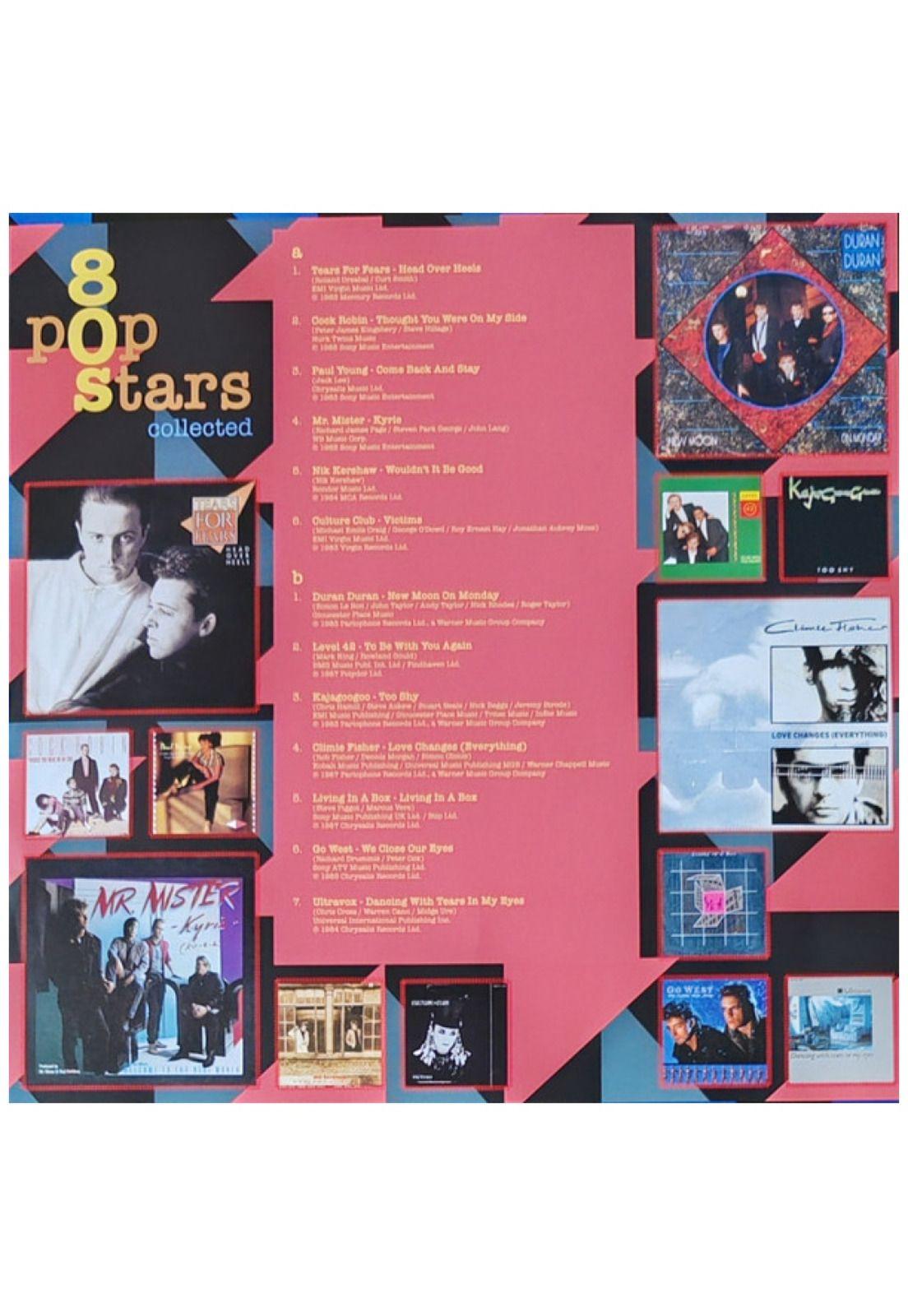 80'S POP STARS  - COLLECTED (2LP) (COLOR VINYL) | VINILO-8