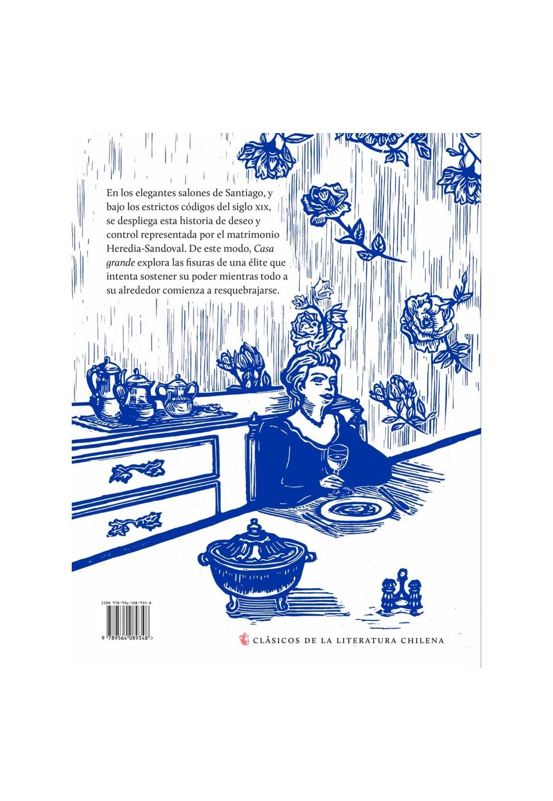 CASA GRANDE (TAPA DURA) - LUIS ORREGO LUCO | LIBRO-1