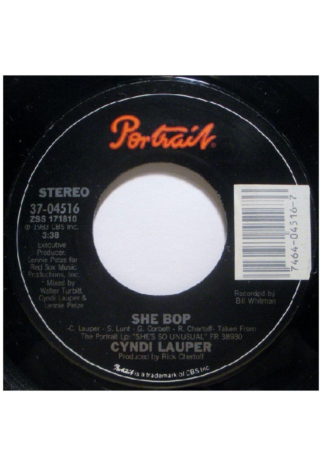 CYNDI LAUPER - SHE BOP | 7" SINGLE USADO-2