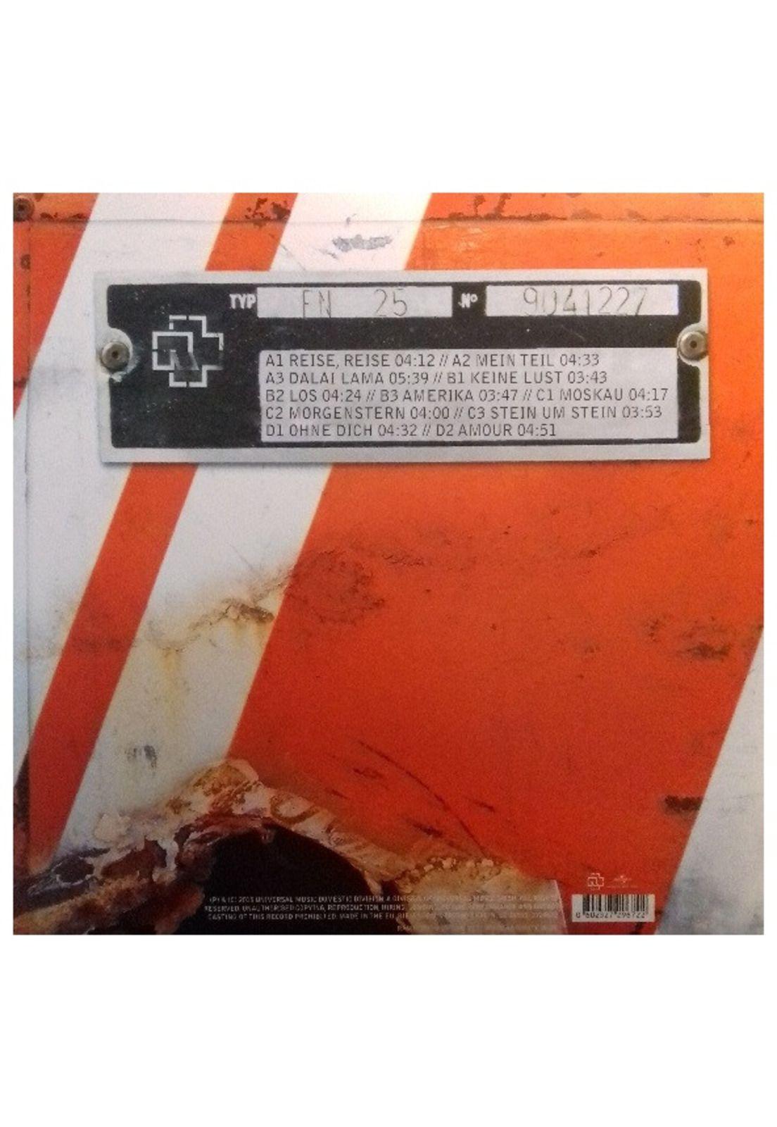 RAMMSTEIN - REISE, REISE (2LP) | VINILO-2
