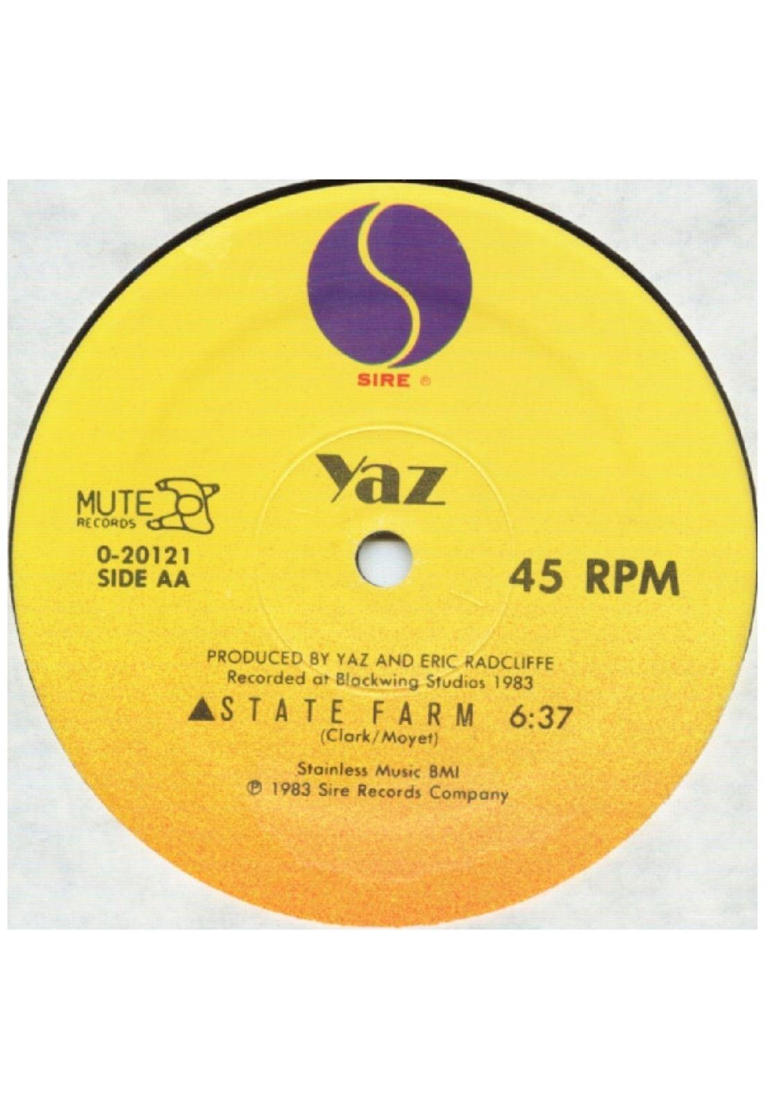 YAZOO - NOBODY'S DIARY | 12" MAXI SINGLE VINILO USADO-3