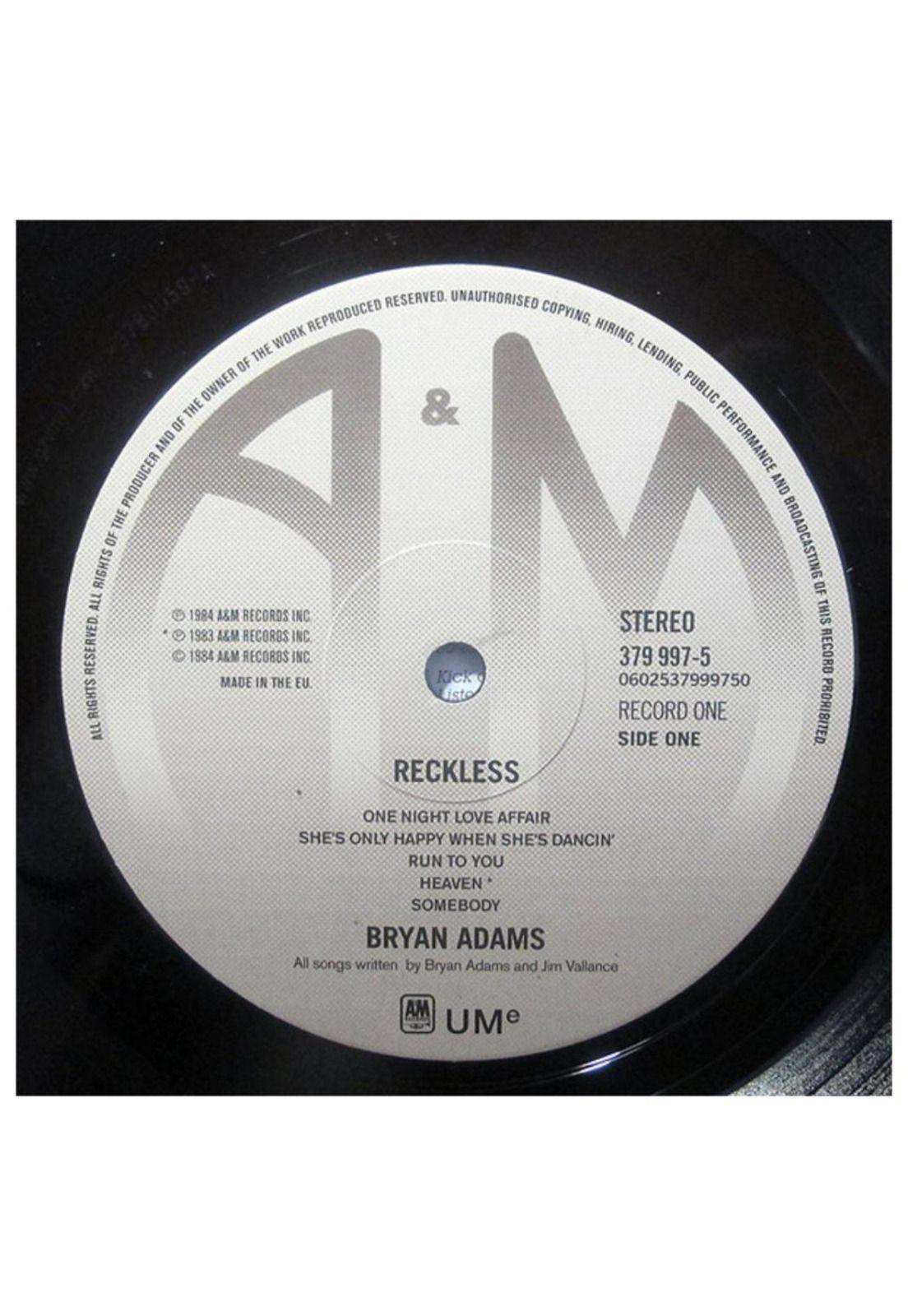BRYAN ADAMS - RECKLESS (2LP) | VINILO-5