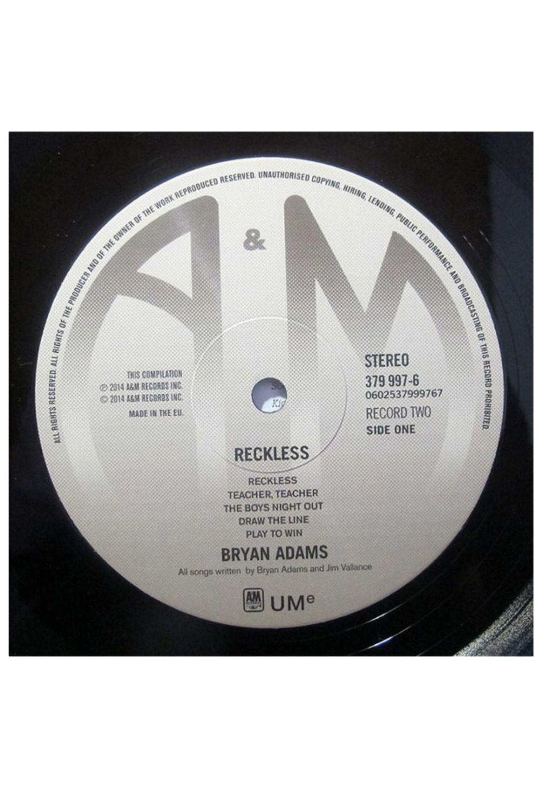 BRYAN ADAMS - RECKLESS (2LP) | VINILO-6