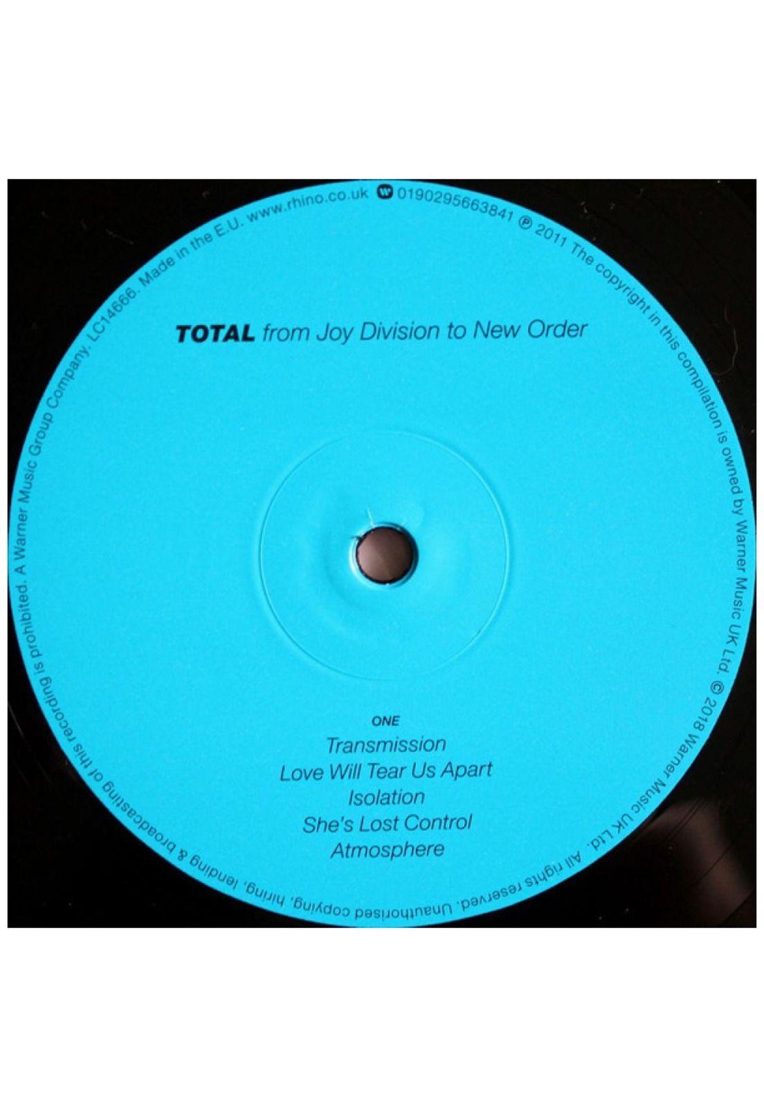 NEW ORDER & JOY DIVISION  - TOTAL: THE BEST OF (2LP) | VINILO-6
