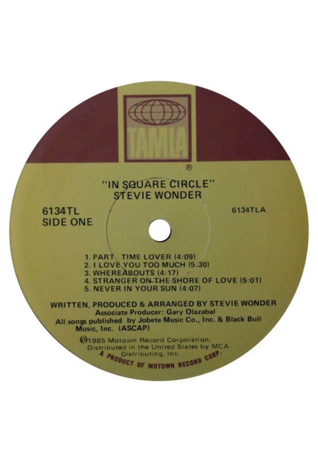 STEVIE WONDER - IN SQUARE CIRCLE | VINILO USADO-2