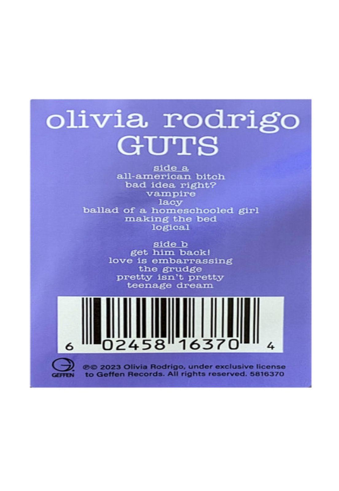 OLIVIA RODRIGO - GUTS (SPOTIFY FANS FIRST EDITION PICTURE DISC) | VINILO-2