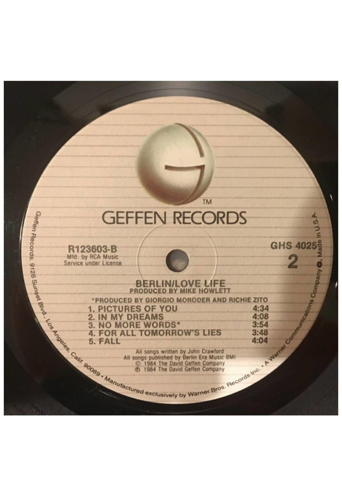 BERLIN - LOVE LIFE | VINILO-3