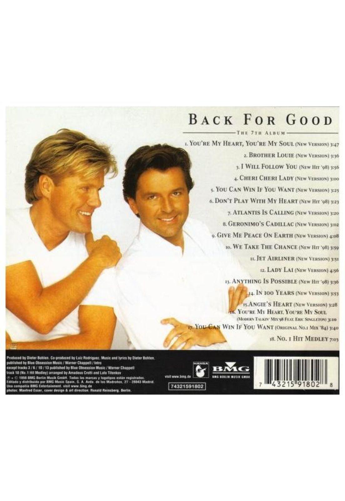 MODERN TALKING - BACK FOR GOOD | CD-1