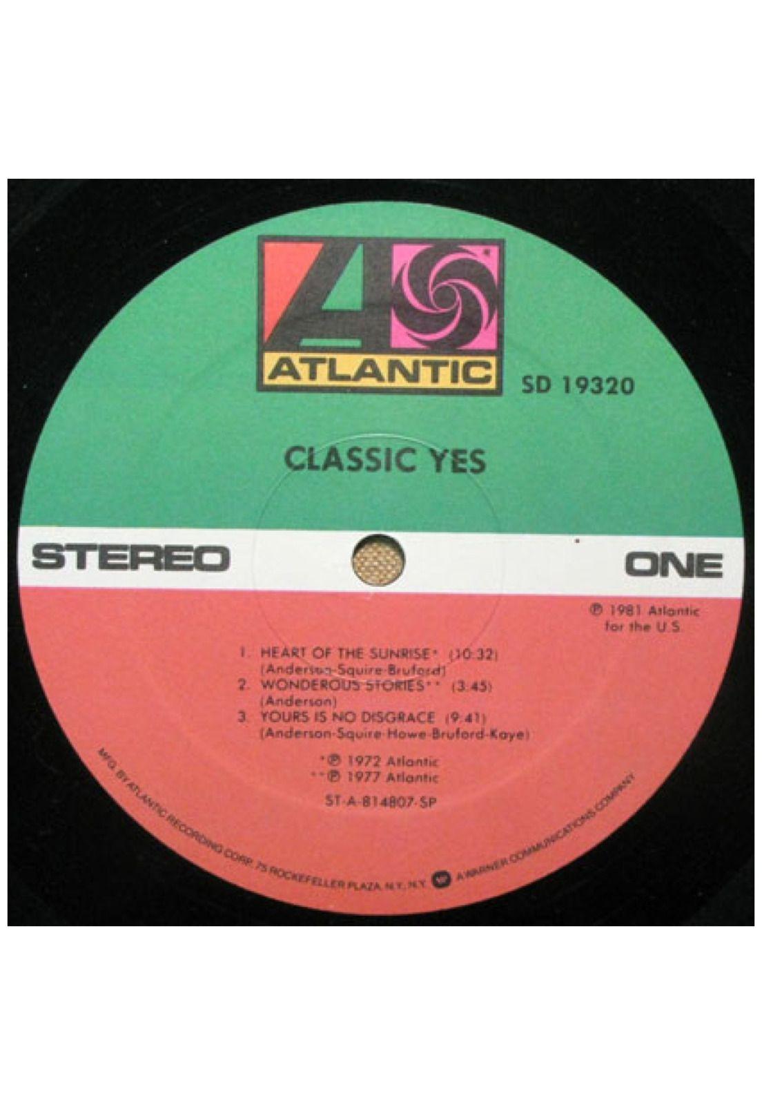 YES - CLASSIC | VINILO USADO-3
