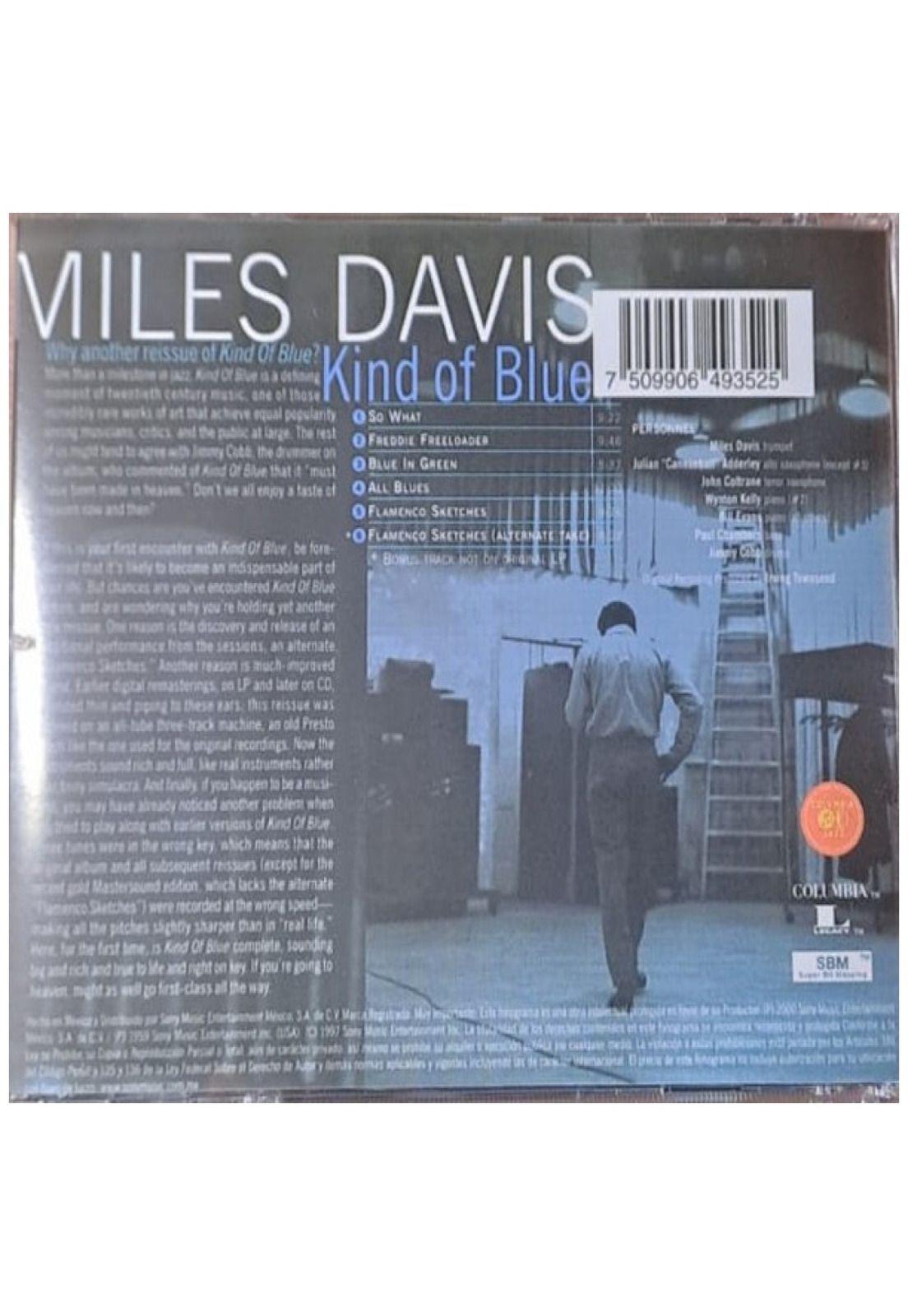 MILES DAVIS - KIND OF BLUE |  CD-5