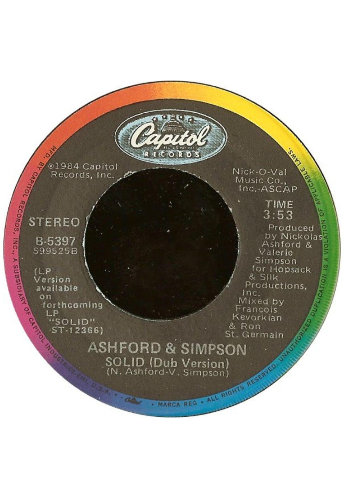 ASHFORD & SIMPSON - SOLID | 7" SINGLE USADO-2