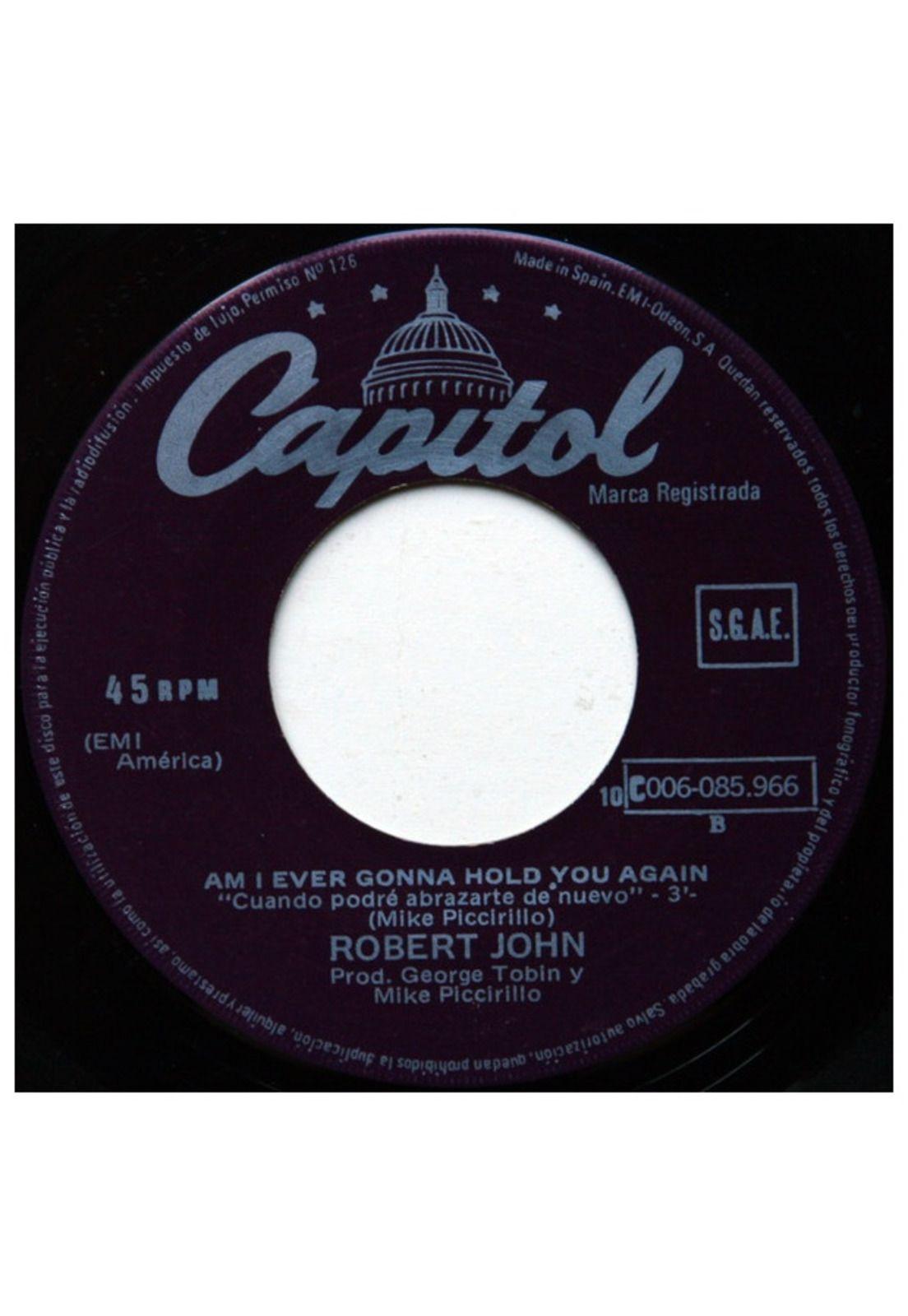 ROBERT JOHN - SAD EYES/OJOS TRISTES | 7" SINGLE VINILO USADO-3