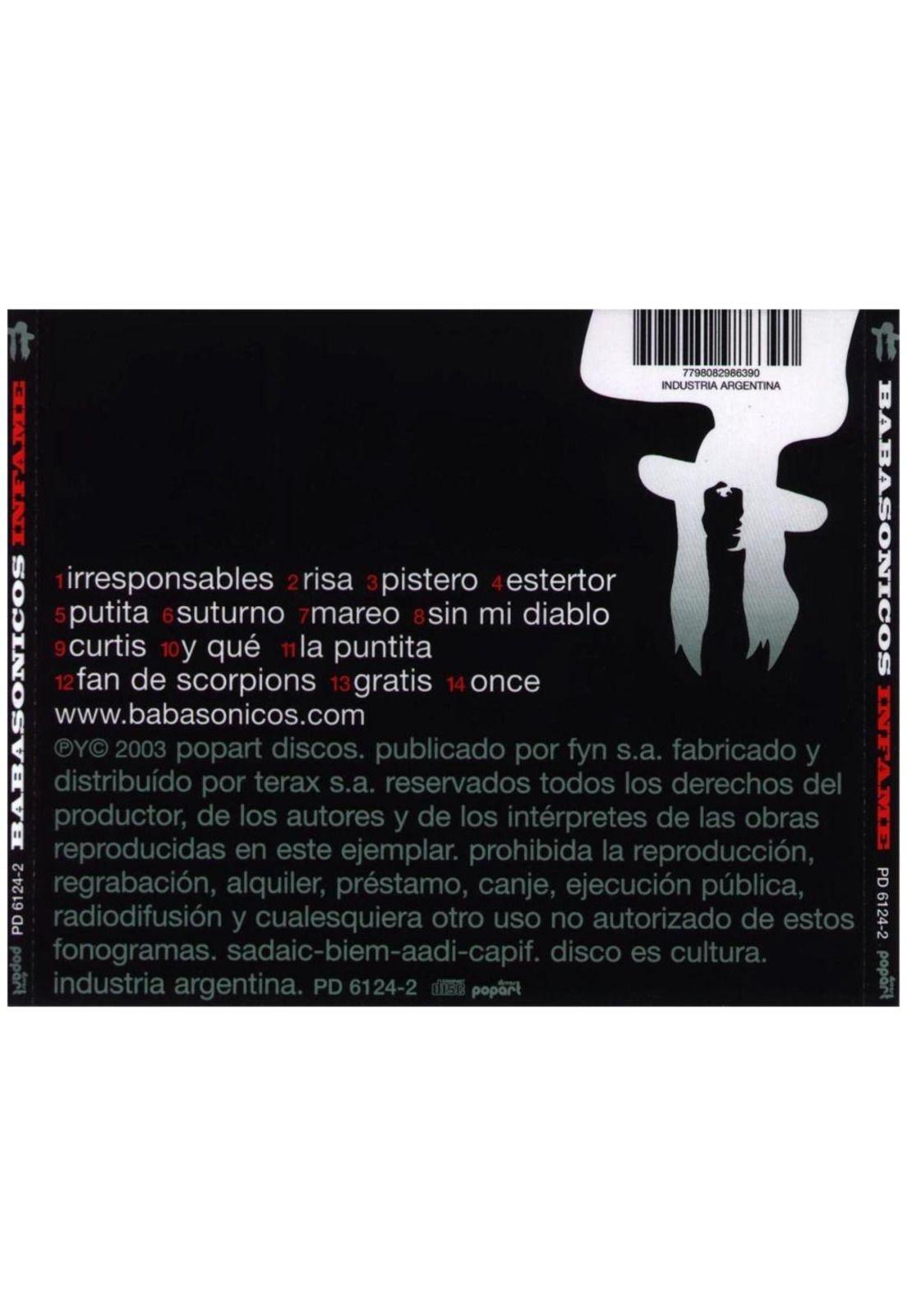 BABASONICOS - INFAME | CD-1