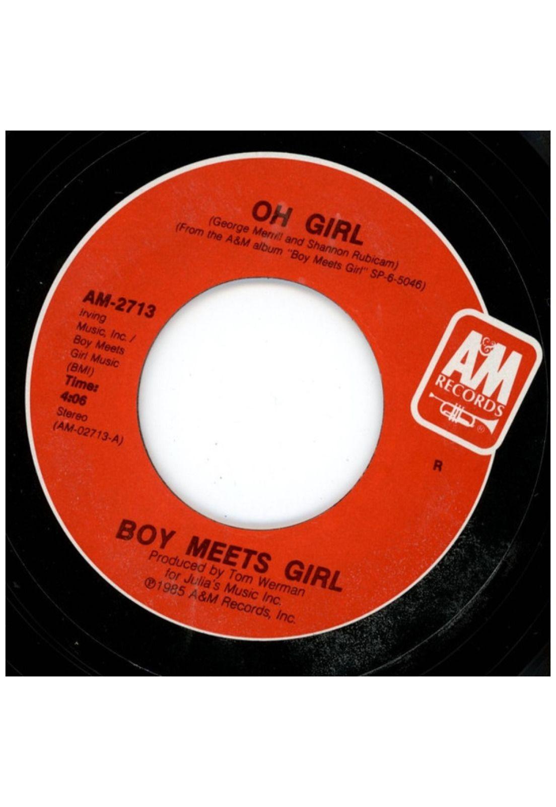BOYS MEETS GIRLS - OH GIRL | 7" SINGLE USADO-2