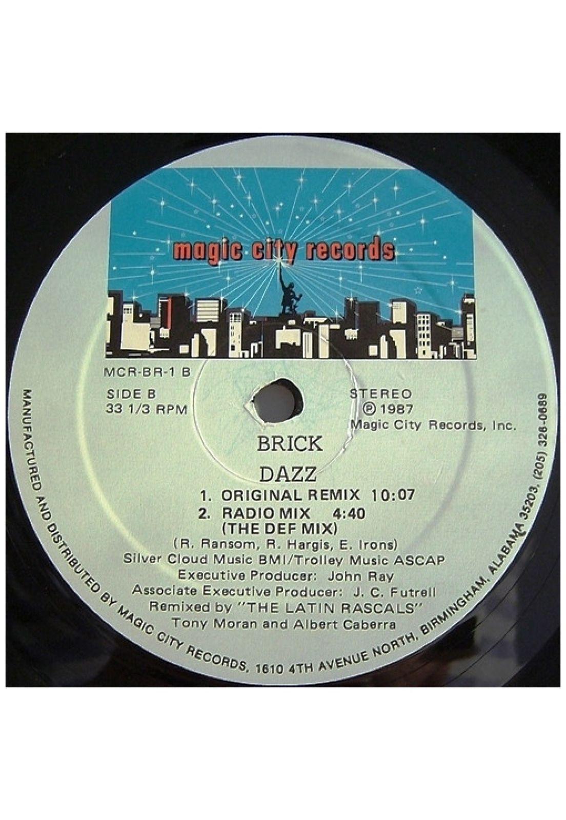 BRICK - DAZZ (THE DEF REMIX 87) | 12" MAXI SINGLE VINILO USADO-3