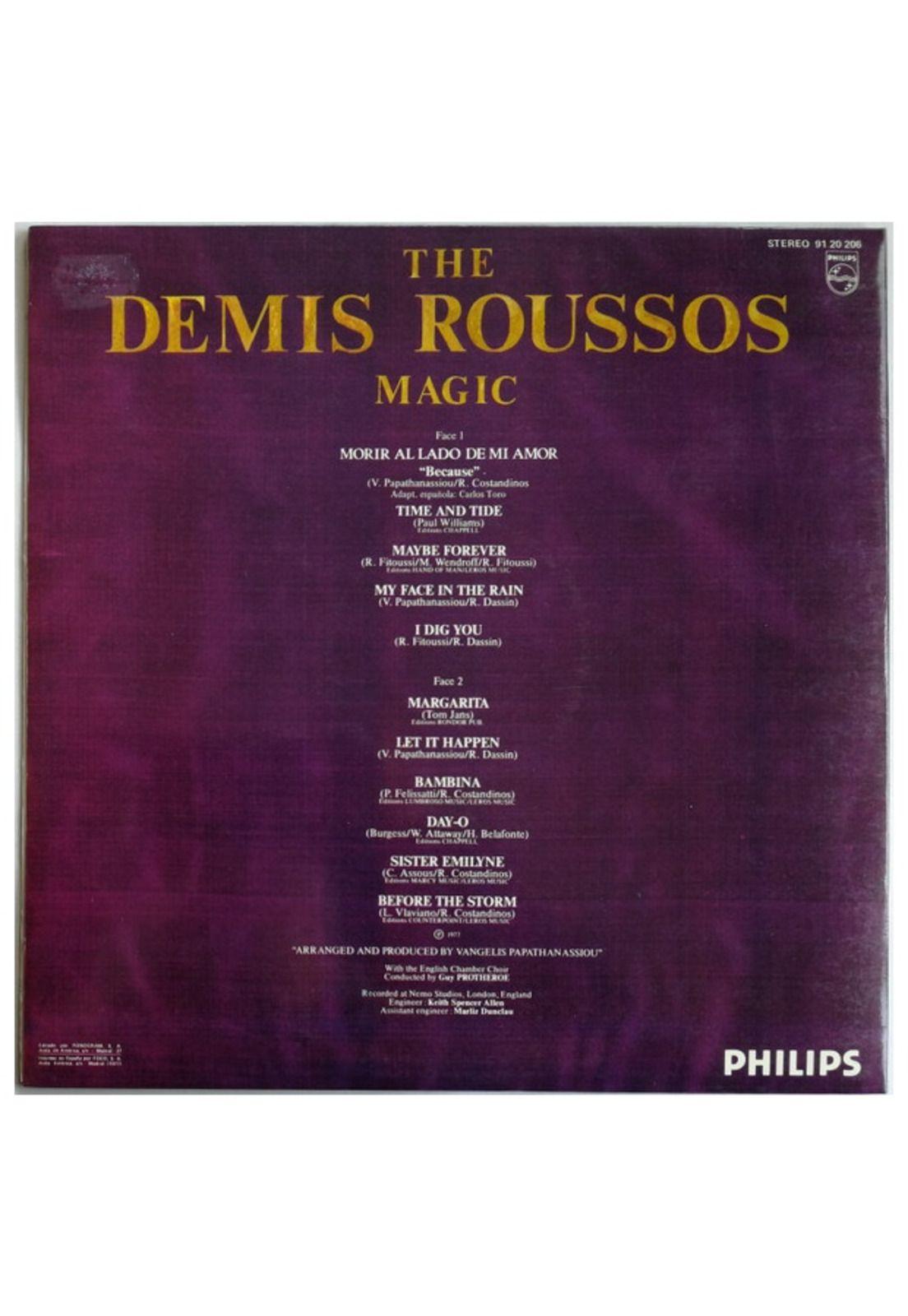 DEMMIS ROUSSOS - THE MAGIC | VINILO USADO-1