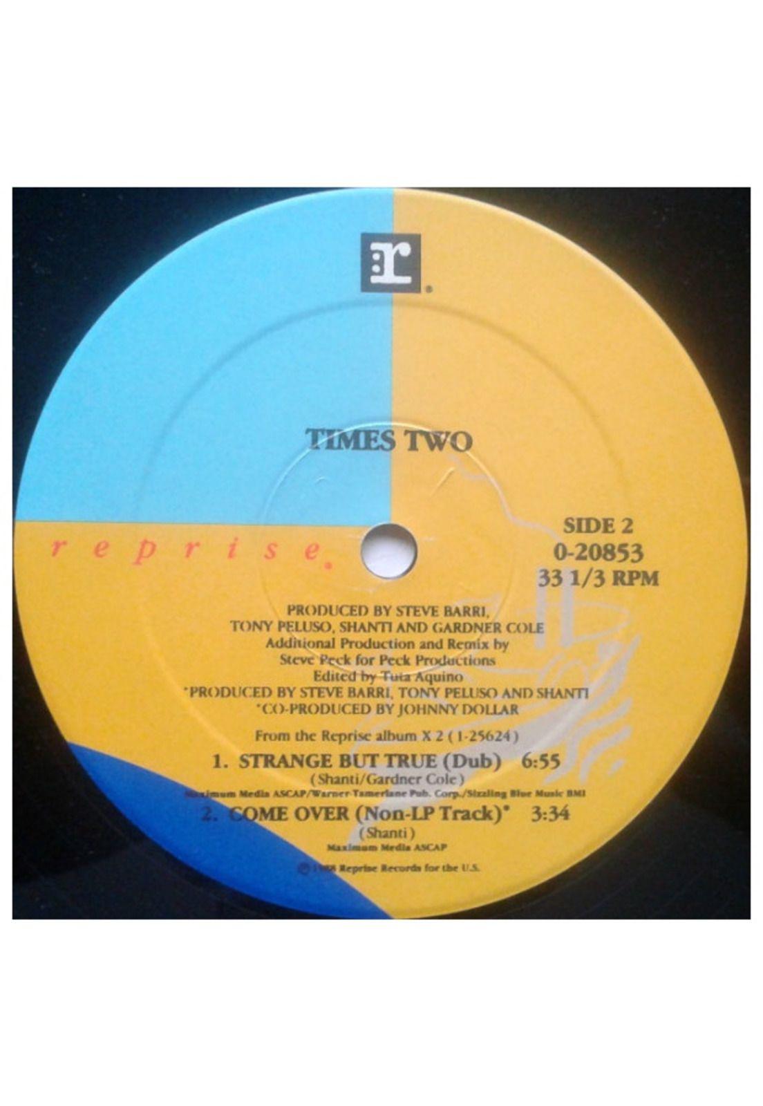TIMES TWO - STRANGE BUT TRUE | 12" MAXI SINGLE USADO-3