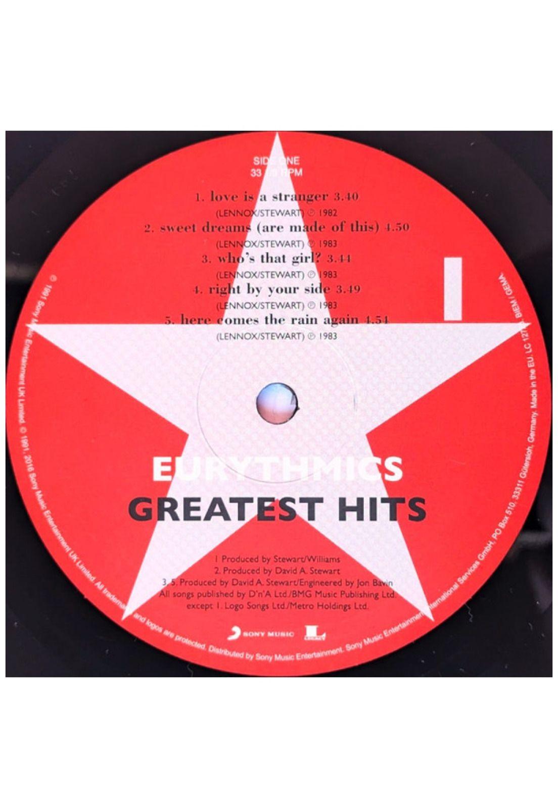 EURYTHMICS - GREATEST HITS (2LP) | VINILO-2