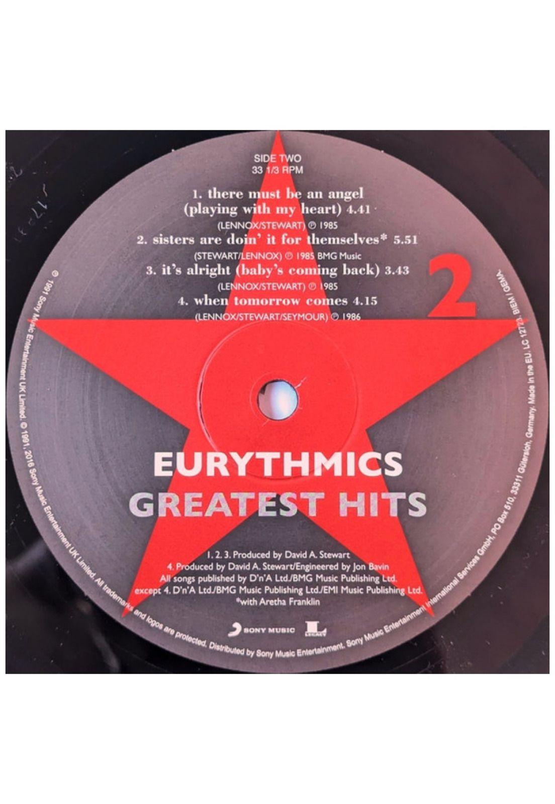 EURYTHMICS - GREATEST HITS (2LP) | VINILO-3