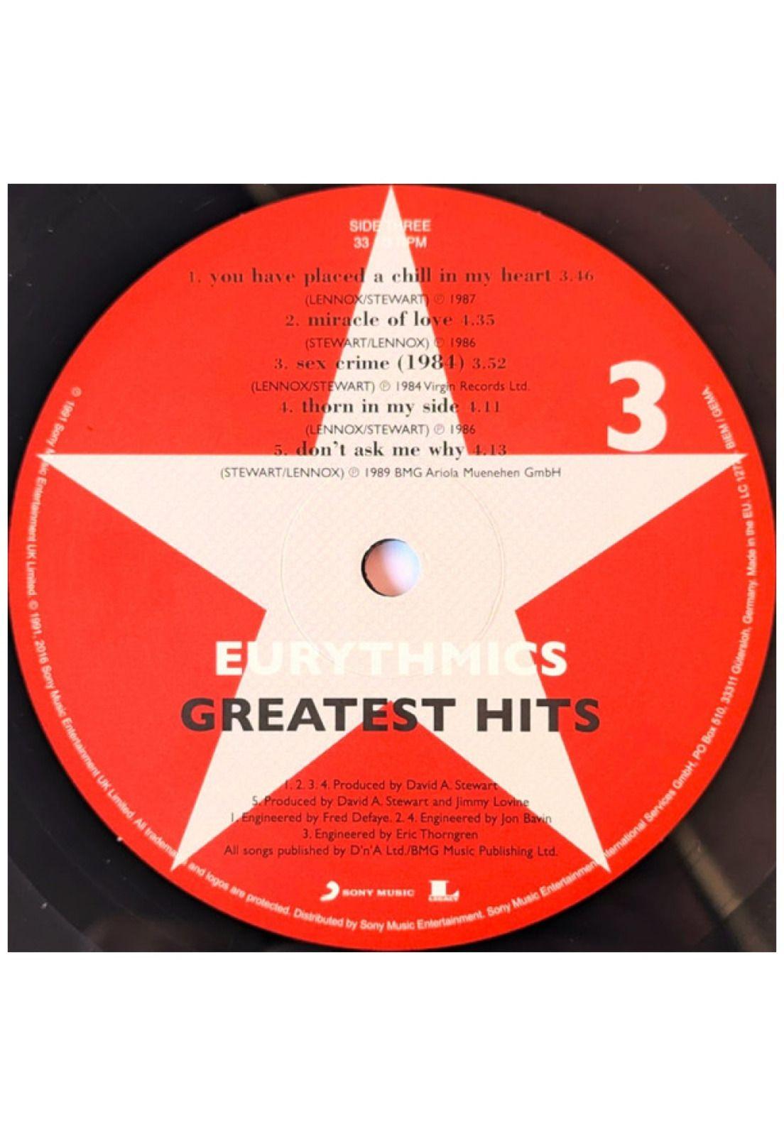 EURYTHMICS - GREATEST HITS (2LP) | VINILO-4