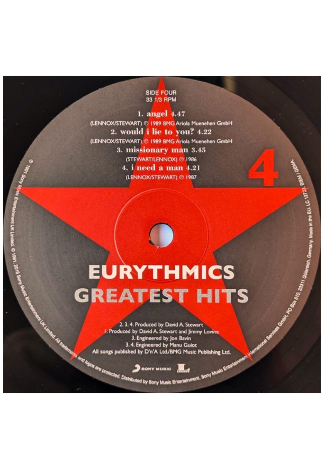 EURYTHMICS - GREATEST HITS (2LP) | VINILO-5