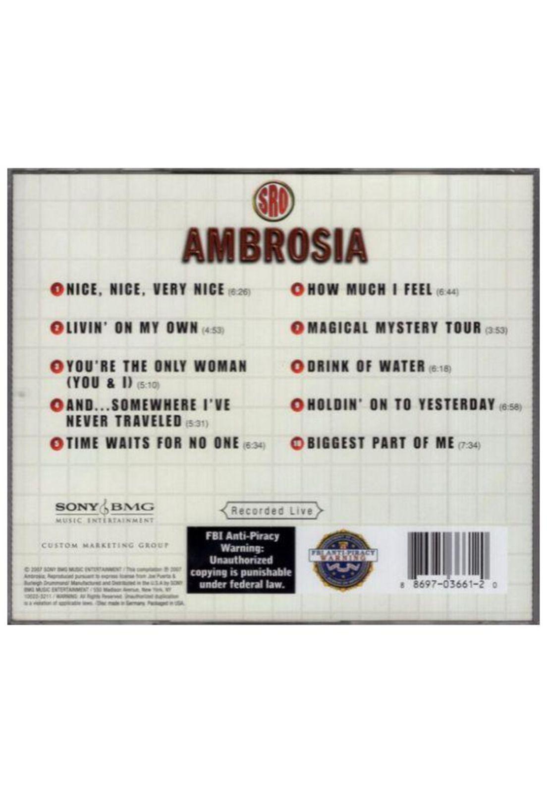 AMBROSIA - STANDING ROOM ONLY | CD-1