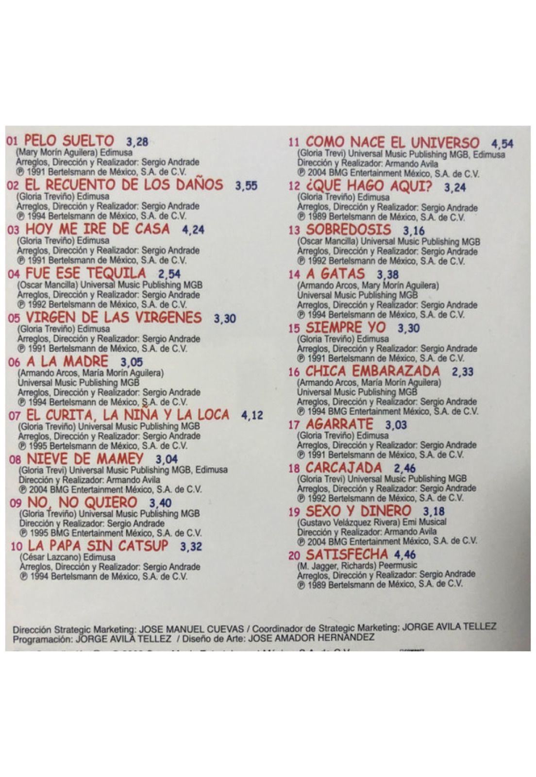 GLORIA TREVI - LO ESENCIAL DE GLORIA TREVI (3CD+DVD) | CD-5