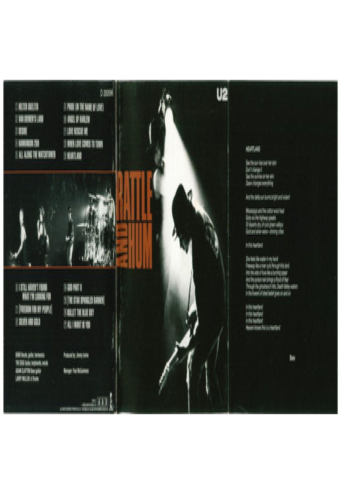 U2  - RATTLE AND HUM | CD USADO-5