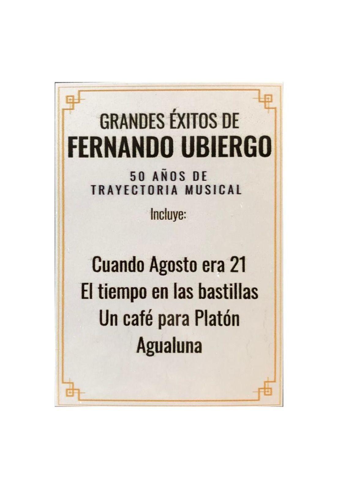 FERNANDO UBIERGO - GRANDES EXITOS | VINILO-2