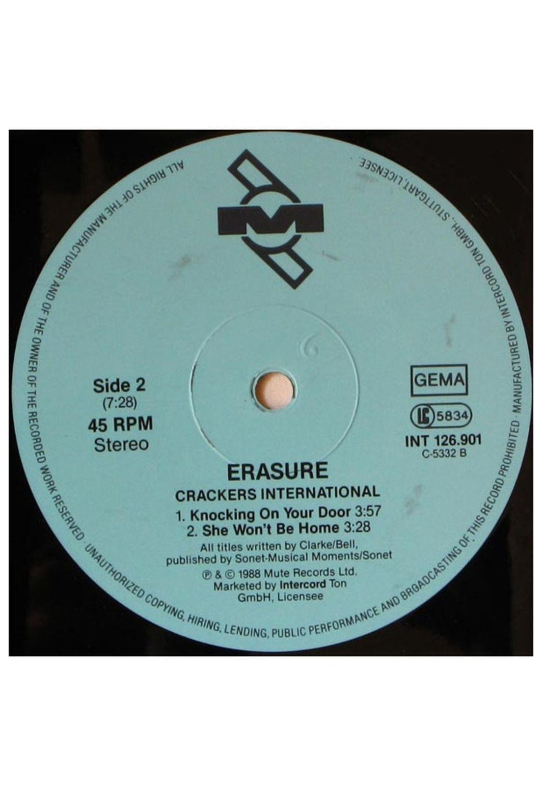 ERASURE - CRACKERS INTERNATIONAL | VINILO USADO-3