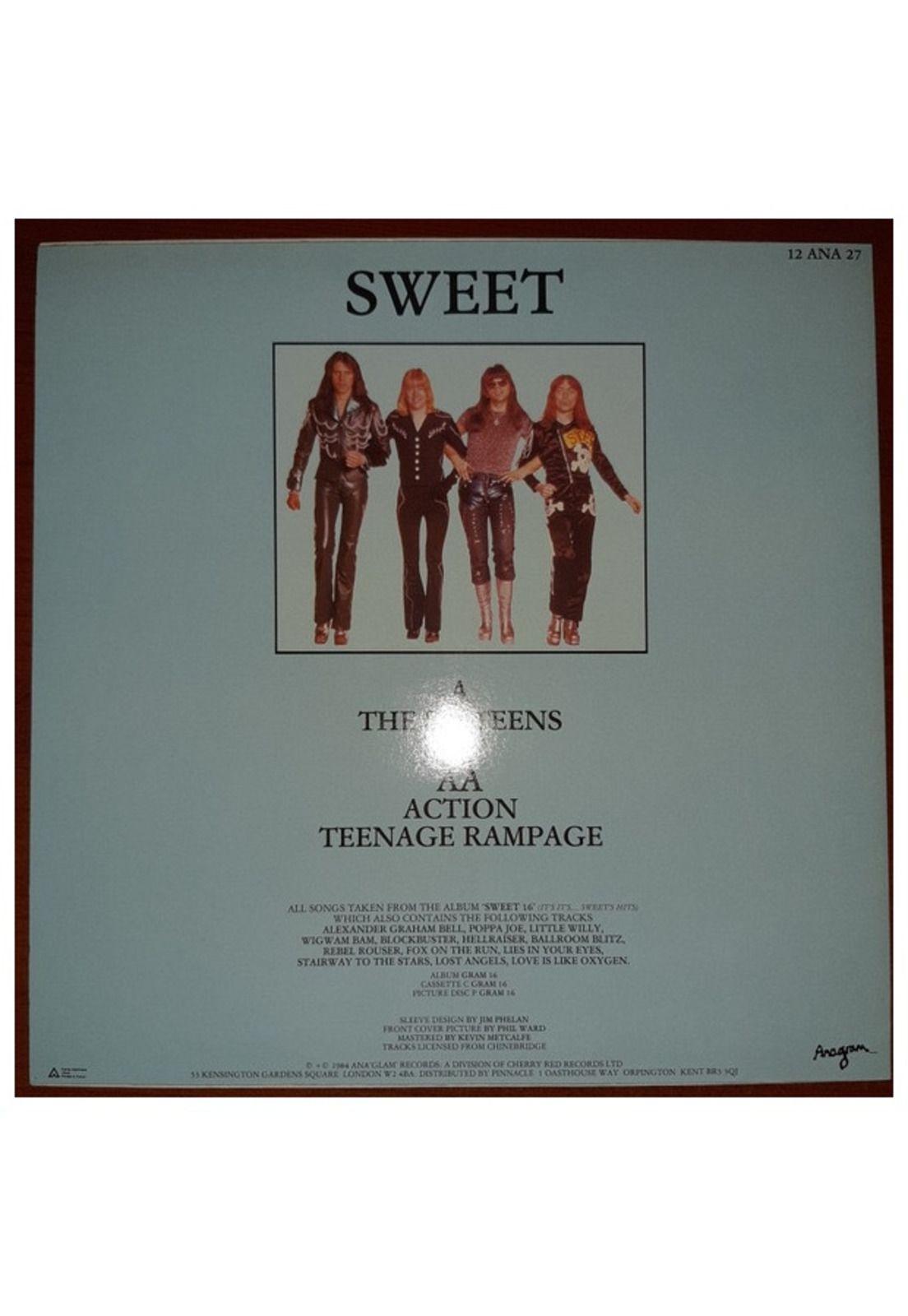 SWEET - THE SIXTEENS | 12" MAXI SINGLE USADO-4