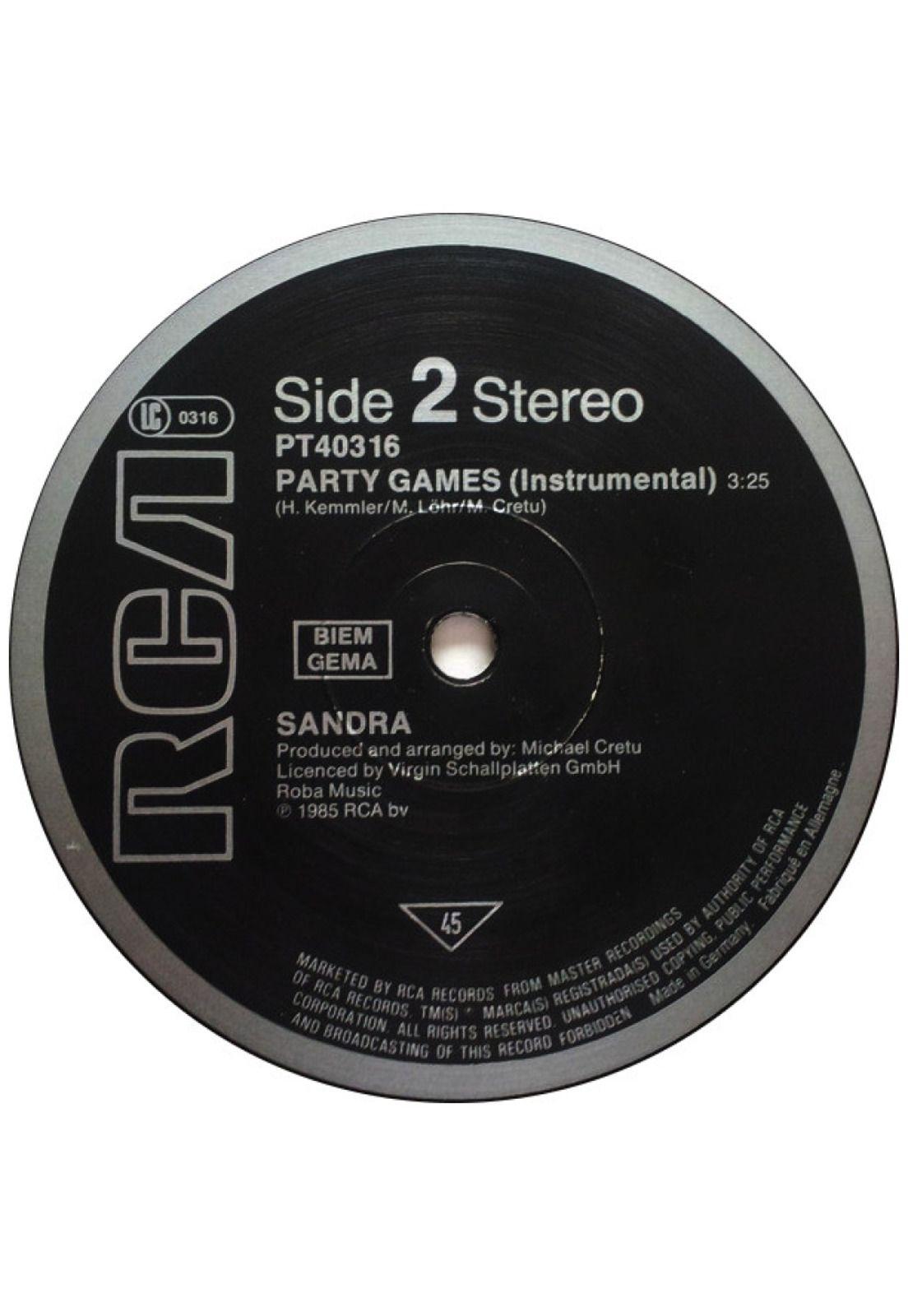 SANDRA - (I'LL NEVER BE) MARIA MAGDALENA | 12" MAXI SINGLE VINILO USADO-3