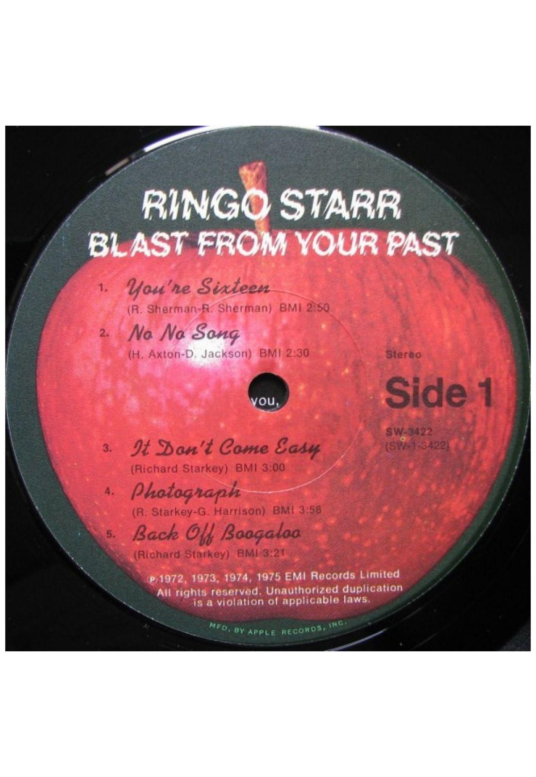 RINGO STARR - BLAST FROM YOUR PAST | VINILO USADO-2