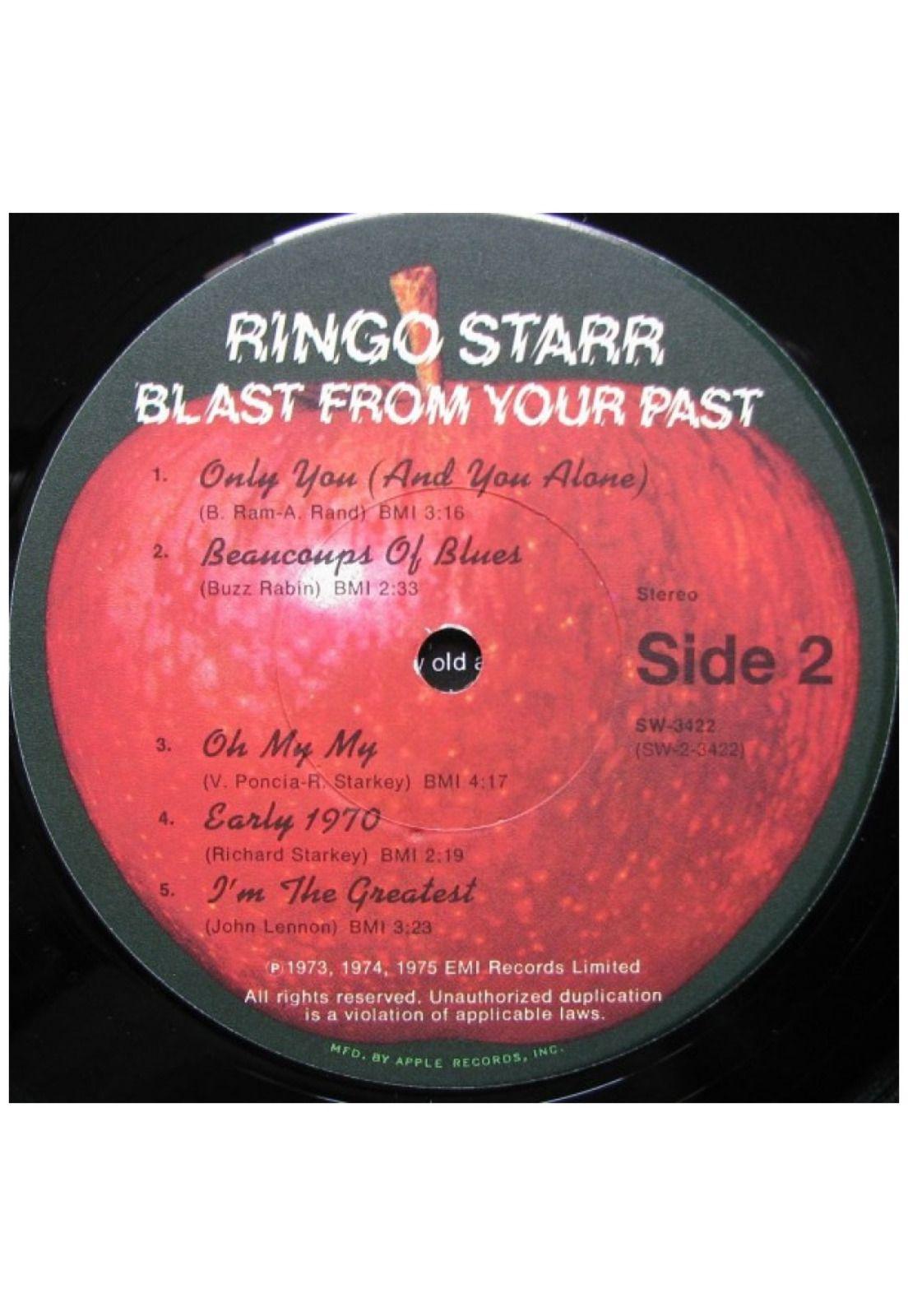 RINGO STARR - BLAST FROM YOUR PAST | VINILO USADO-3