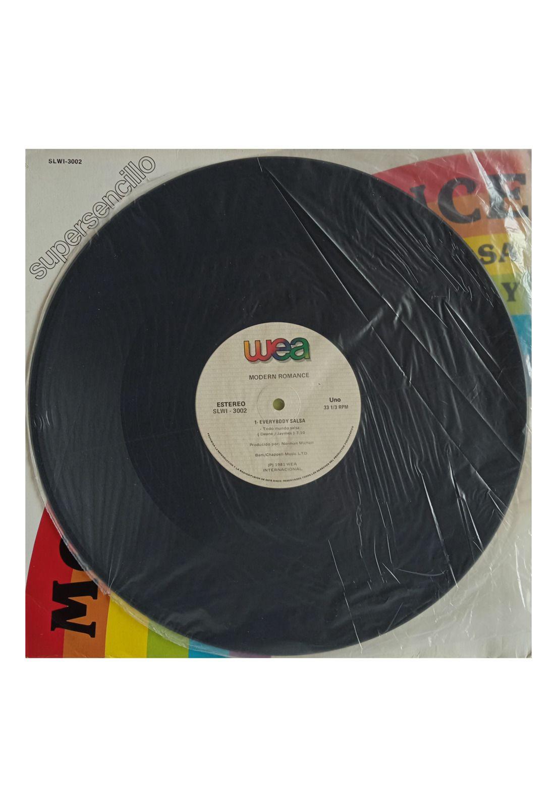 MODERN ROMANCE - EVERYBODY SALSA | 12" MAXI SINGLE USADO-2