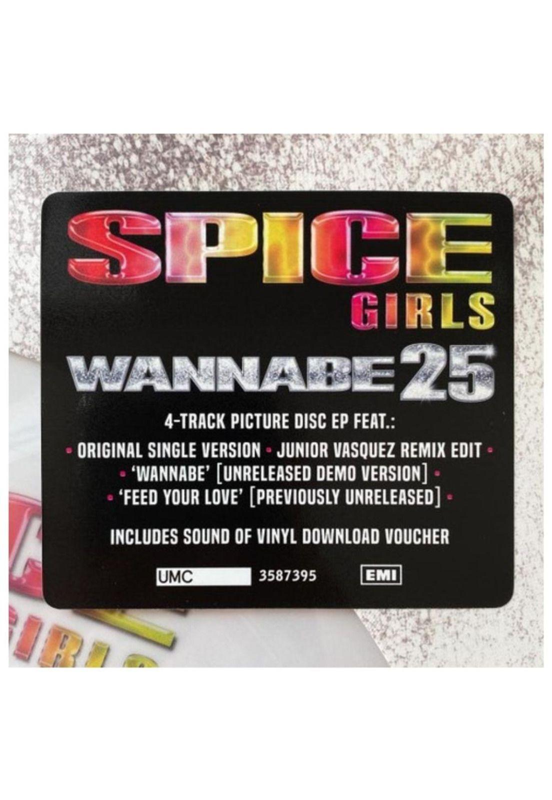 SPICE GIRLS - WANNABE 25 (PICTURE DISC) | 12" MAXI SINGLE VINILO-2