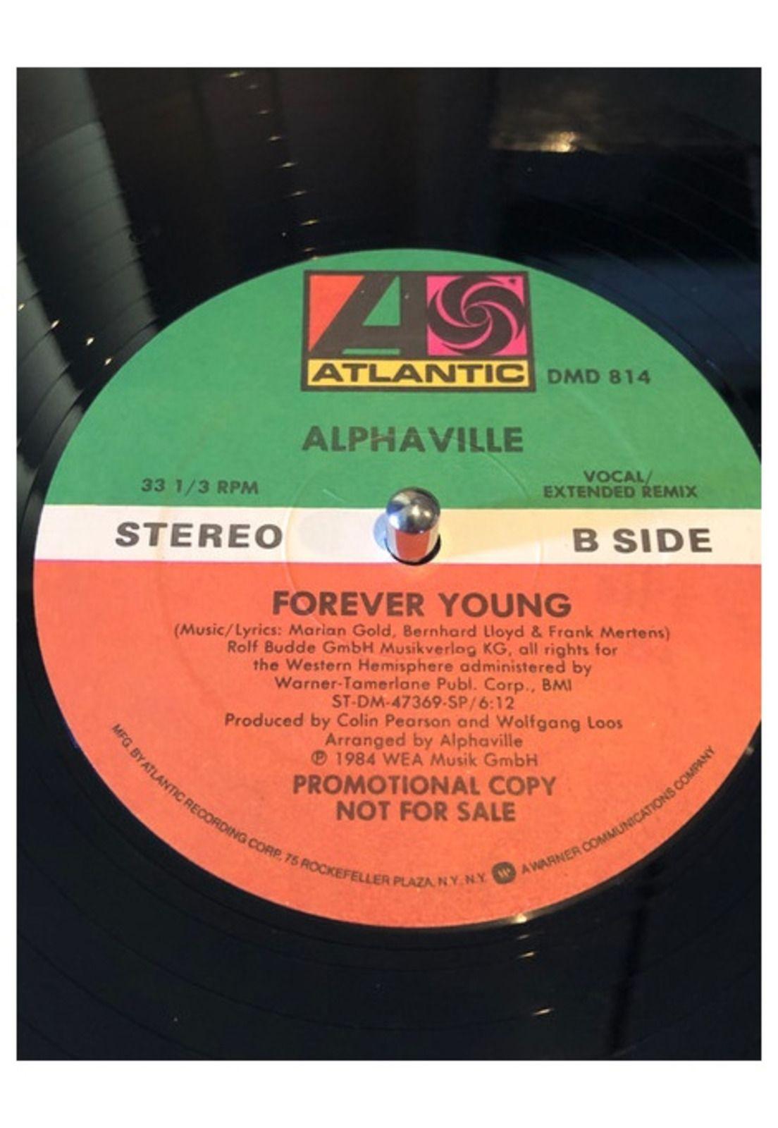 ALPHAVILLE - FOREVER YOUNG (PROMO) | 12" MAXI SINGLE USADO-1
