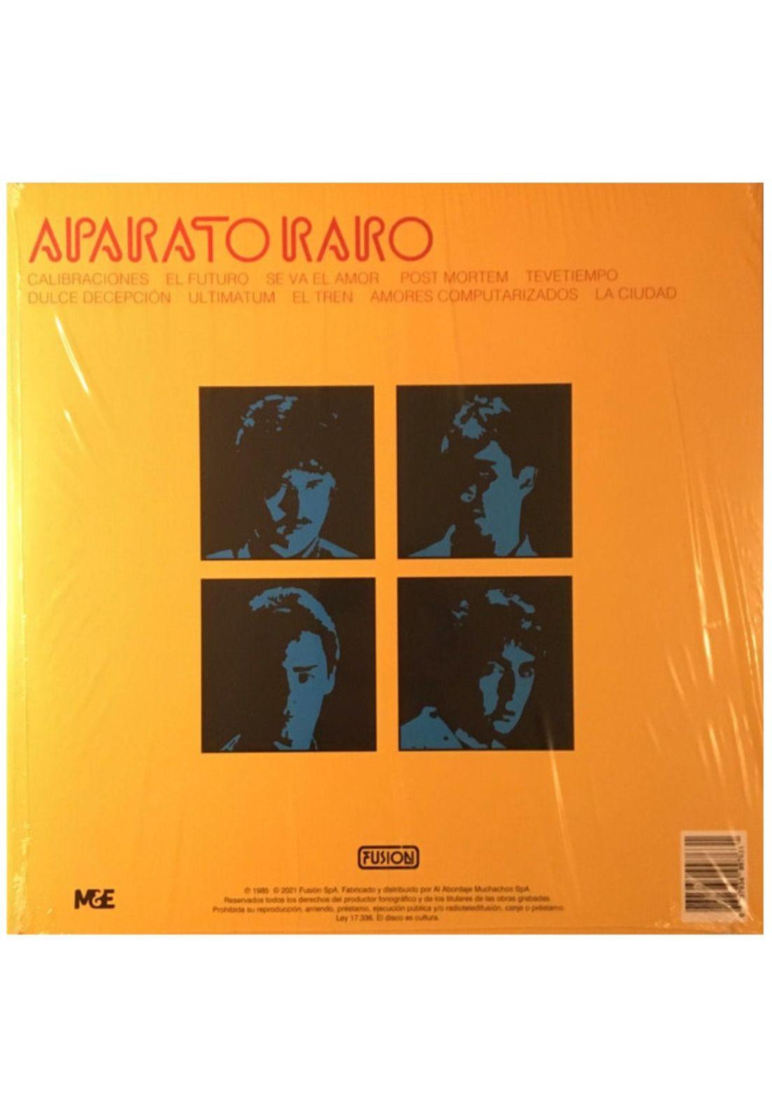 APARATO RARO - APARATO RARO (VINILO AZUL) VINILO-2