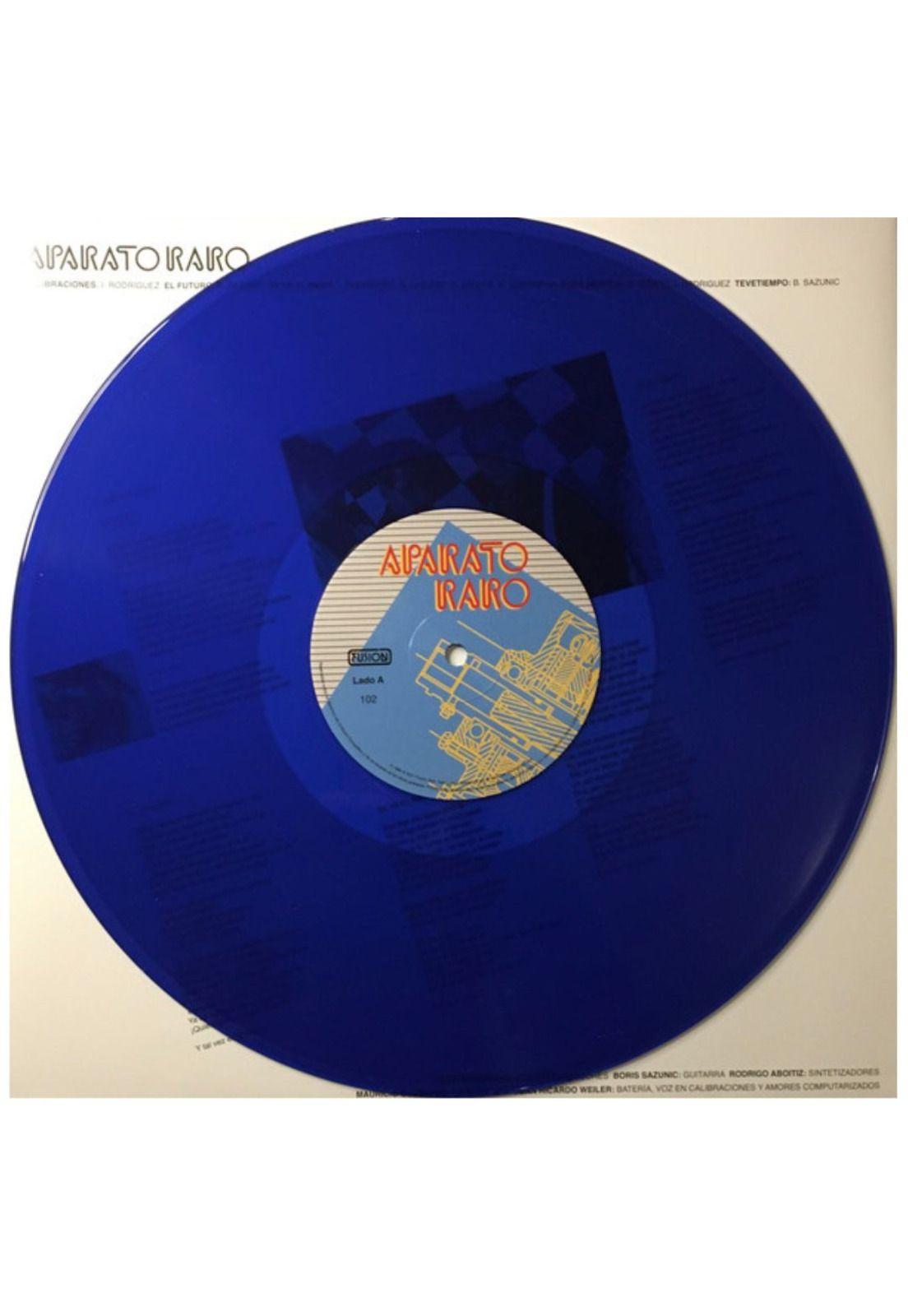 APARATO RARO - APARATO RARO (VINILO AZUL) VINILO-3