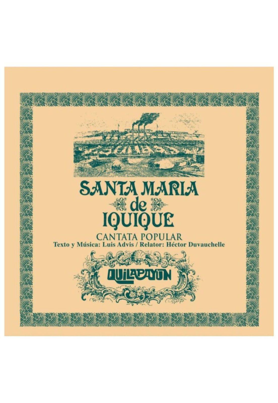 QUILAPAYUN  - CANTATA SANTA MARIA DE IQUIQUE | VINILO-0
