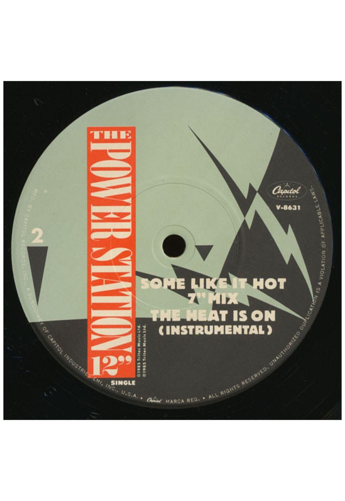 POWER STATION - SOME LIKE IT HOT/THE HEAT IS ON | 12" MAXI SINGLE VINILO USADO-3