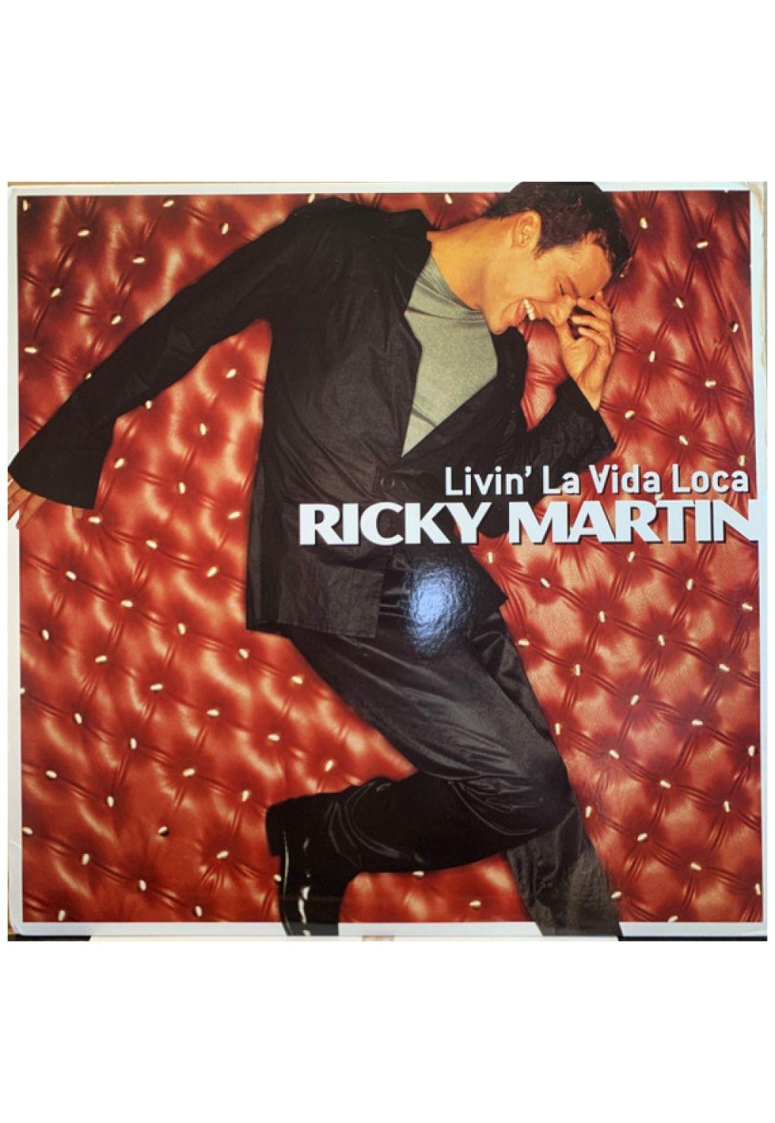 RICKY MARTIN - LIVIN' LA VIDA LOCA | 12" MAXI SINGLE VINILO USADO-0