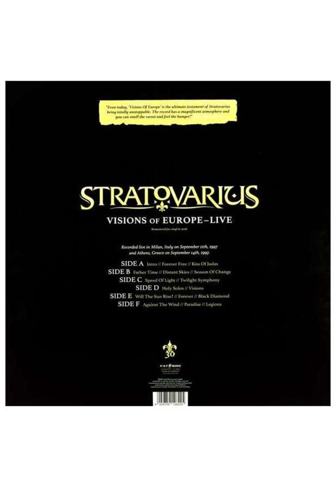 STRATOVARIUS - VISIONS OF EUROPE LIVE (3LP) | VINILO-1