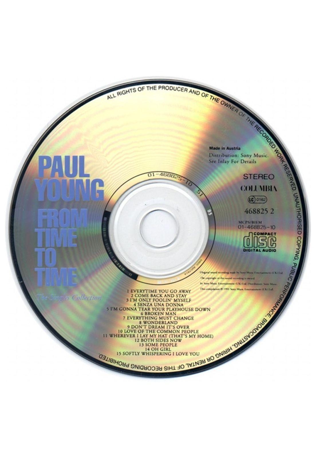 PAUL YOUNG - FROM TIME TO TIME: SINGLES COLLECTION | CD-2