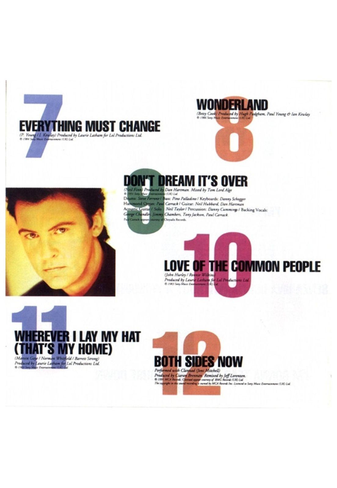 PAUL YOUNG - FROM TIME TO TIME: SINGLES COLLECTION | CD-5